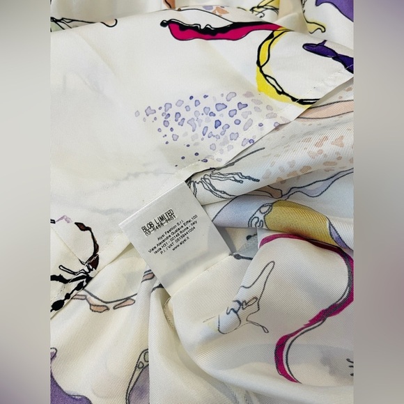 Alysi 100% Silk Women’s Blouse - Picture 14 of 14